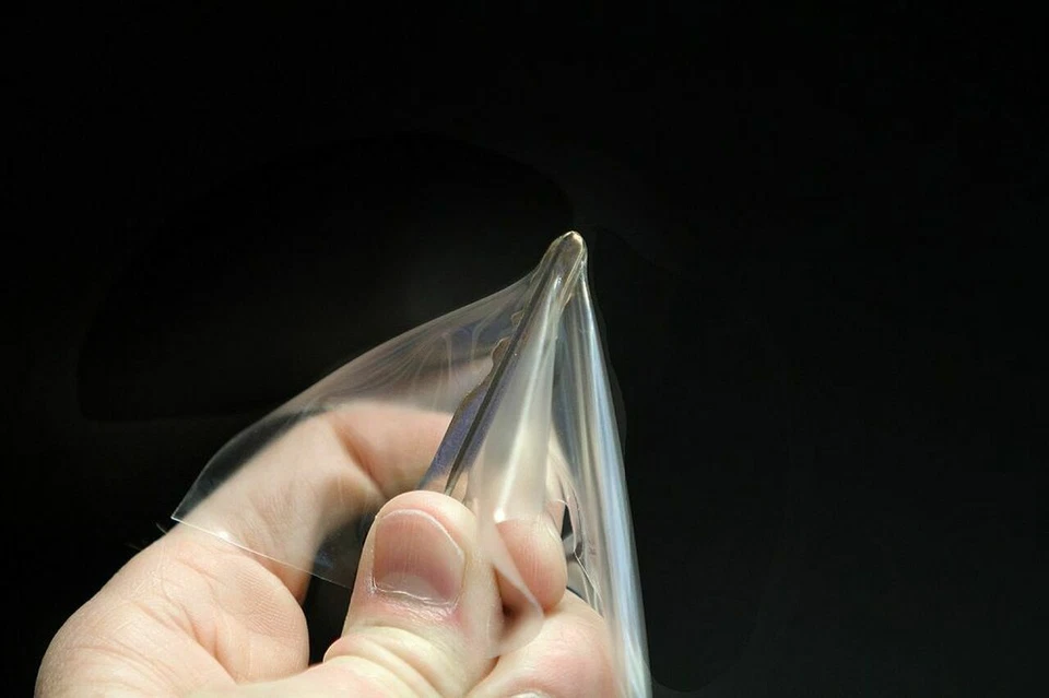 Traxxas XRT, XMaxx, T-Maxx,  E-Maxx....Thick Body Repair PVC Skin.. Clear Gloss - Image 2 of 3