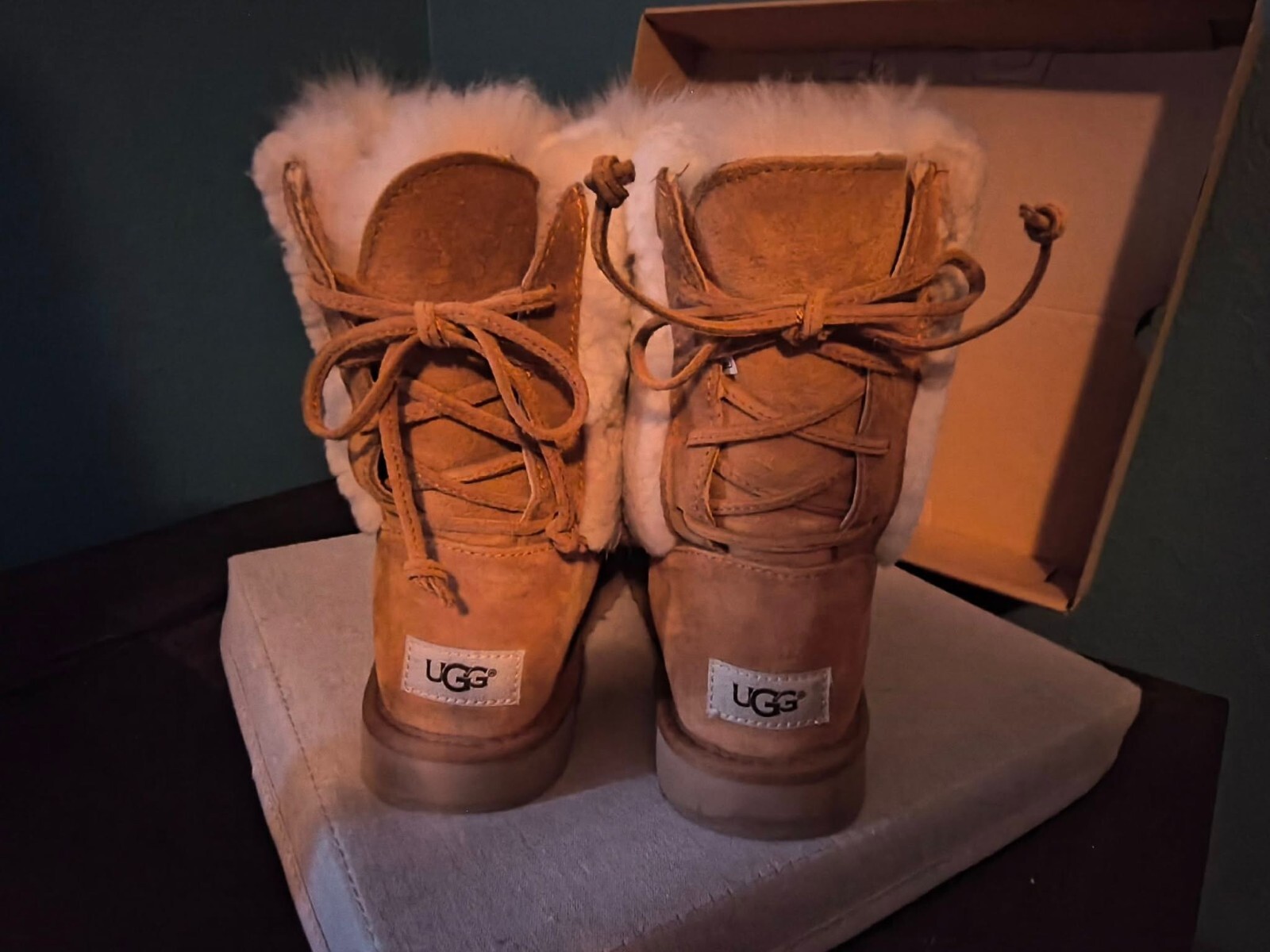 UGG Classic Short Patchwork Fluff Boot for Women-… - image 8