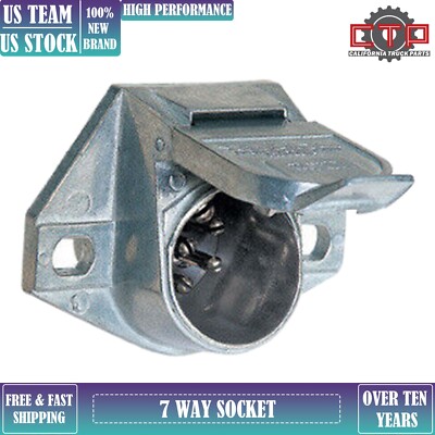 7 Way Round Socket for The 7 Way Round Plug on Semi-Truck