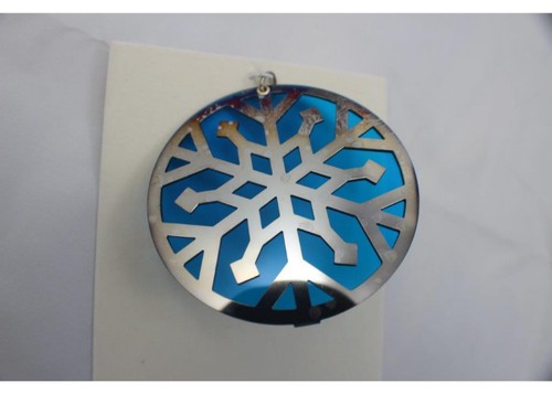 International Silver Company Christmas Snowflake Ornament Holiday Collectible - 第 3/4 張圖片