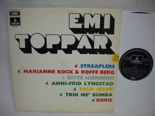 EMI TOPPAR VARIOUS ARTISTS STREAPLERS GITTE HAENNING ETC. 33 RPM LP NICE & ORIG