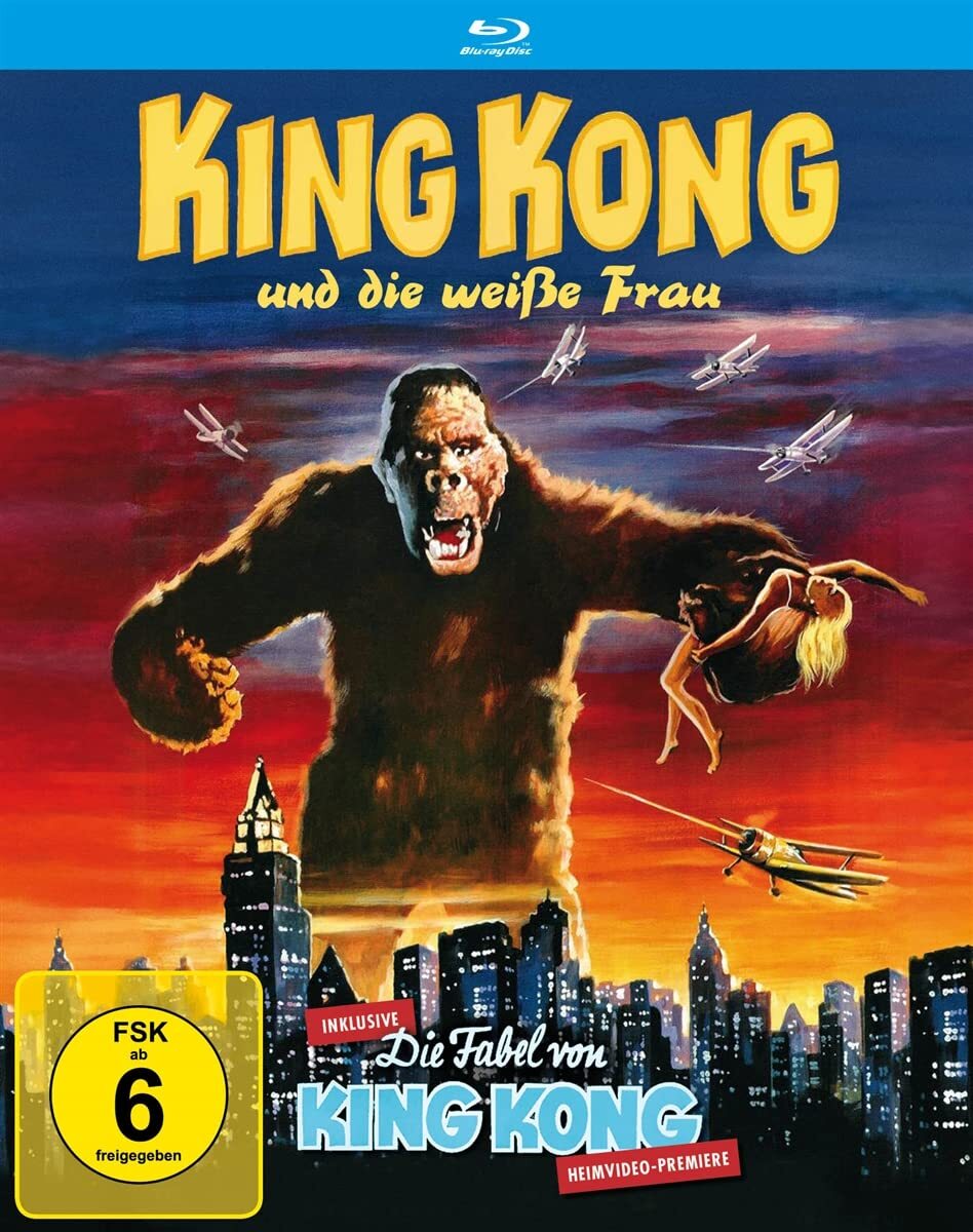 King Kong und die weiße Frau + Originalsynchro "Die Fabel von King Kon (Blu-ray)