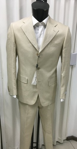 ABITO UOMO FIRMATO LUCIANO LAMBERTI ELEGANTE CERIMONIA SPORTIVO WEDDING MAN  | eBay