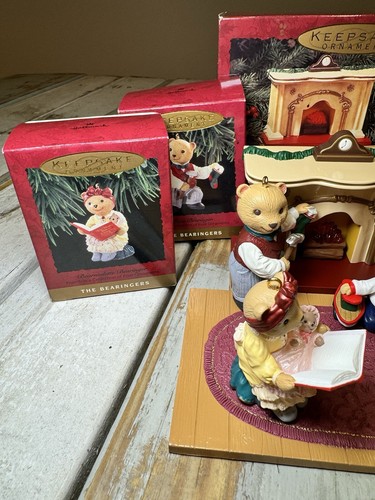 Hallmark Keepsake THE BEARINGERS OF VICTORIA CIRCLE Complete Set Boxed 1993 - Picture 2 of 19