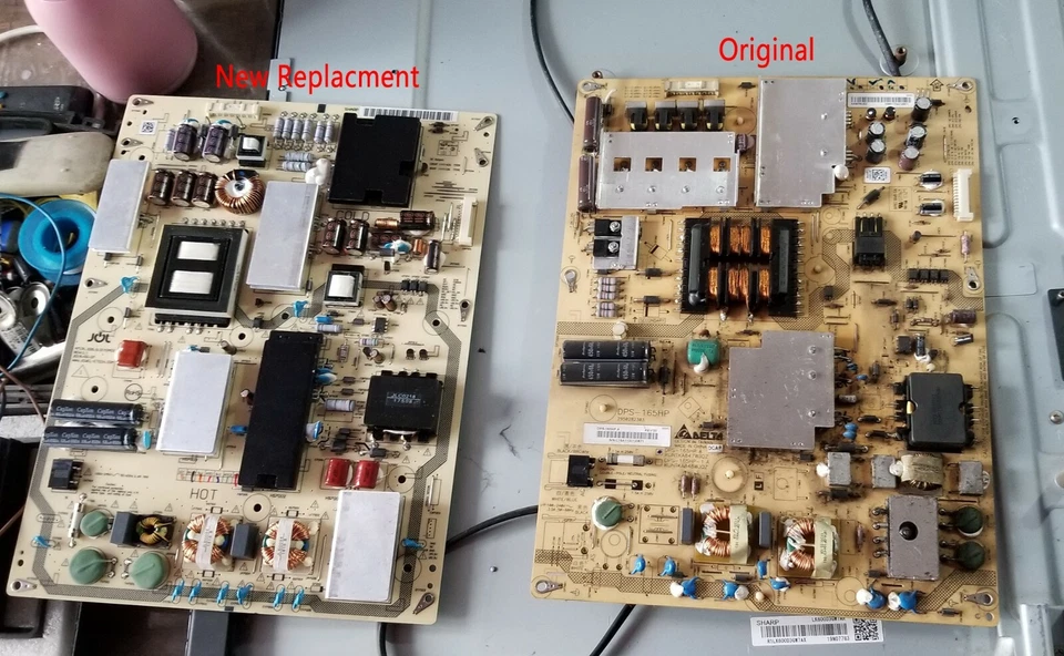 RUNTKA847WJQZ Replacement Power Supply Board for Sharp DPS-165HP A LCD-60LX531A  - Image 2 of 2