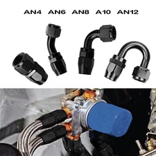 AN4/AN6/AN8/AN10/AN12 Swivel Hose End Fitting Adapter For Oil/Fuel/Gas Hose Line
