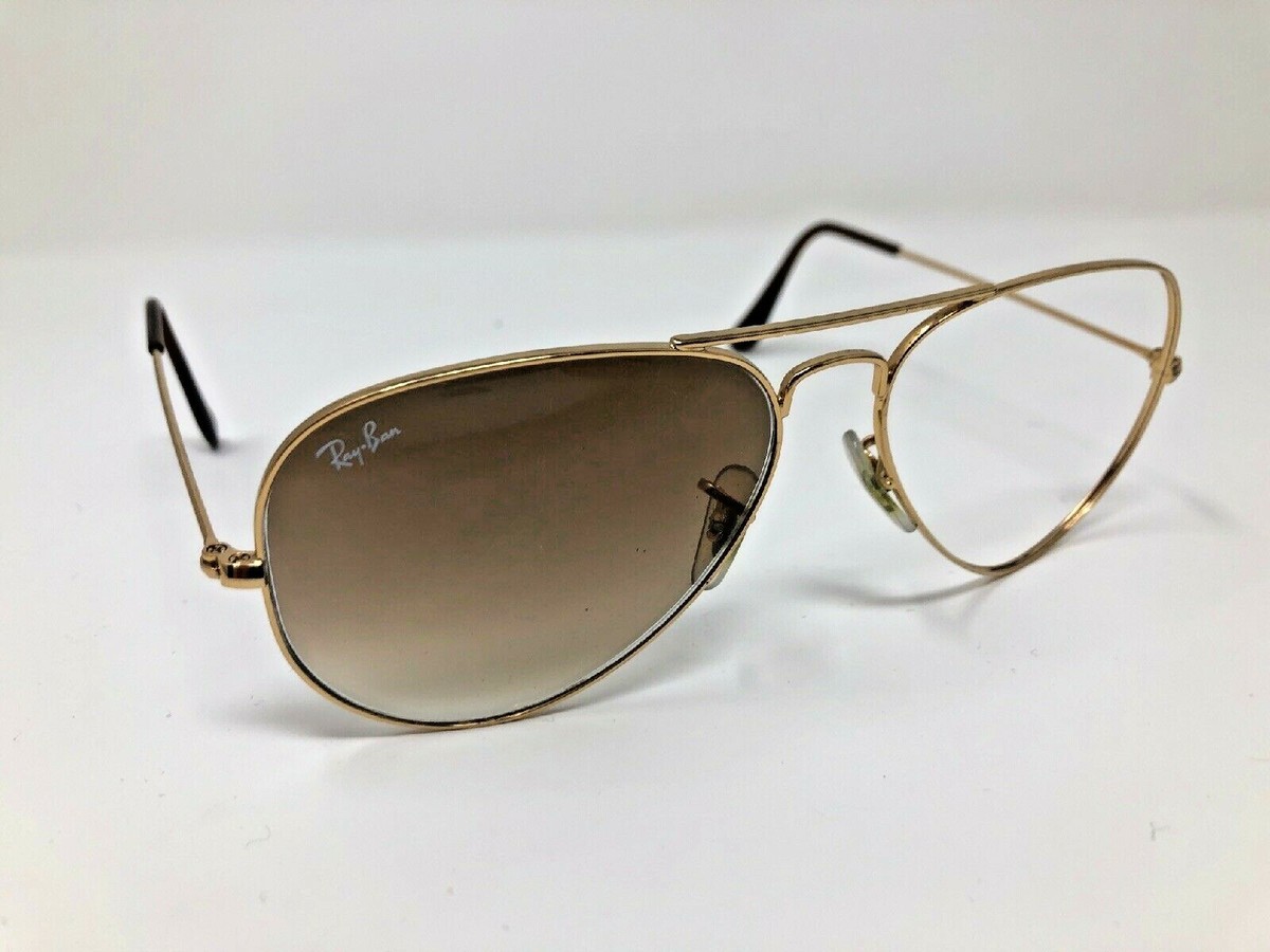 Ray Ban RB3025 001/51 ITALY 58-14 58mm ARIST Gold Sunglasses