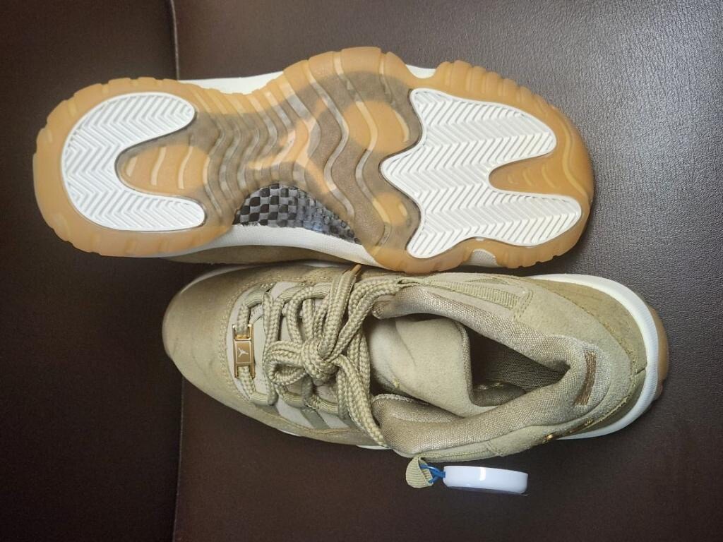 womens jordan 11 olive