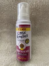 Little Remedies Sterile Saline Nasal Mist, Safe for Newborns, 3 fl oz Sealed