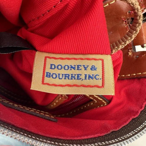 Vintage Dooney & Bourke Mint Green Nylon Adjustable Strap Zip Crossbody Purse - Picture 9 of 10