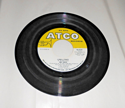 Bee Gees - Lonely Days / Man for all Seasons  45rpm 7'' Vinyl Record VG+
