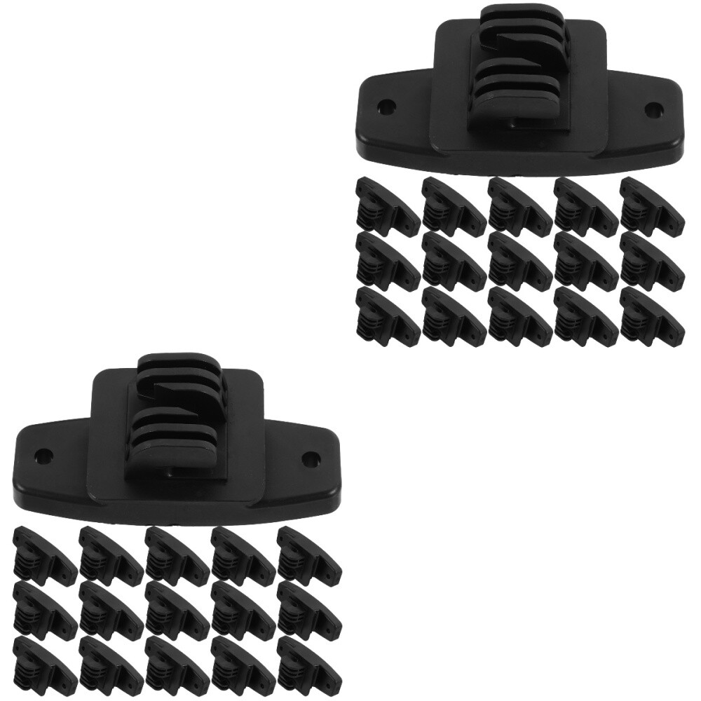 100 Pcs Electronic Fence Wire Holding Insulators Livestock Electric