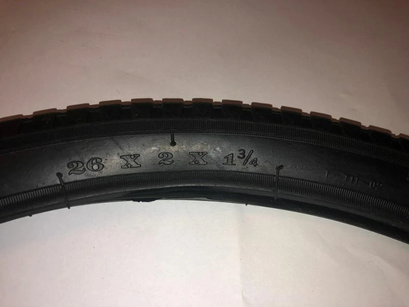 26x2x1 3/4 (54-571) Vintage Lieferung/Metzgerreifen