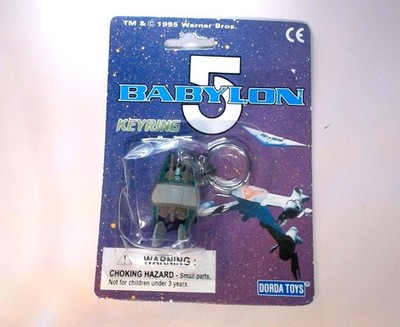 Vintage Babylon 5 ''Narn Fighter'' Keyring (NEW)
