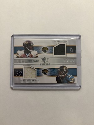 2009 SP Threads - Dual Threads Maurice Jones-Drew, David Garrard #T2-GJ /199...