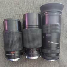 Lot of 12 Assorted Vintage Film Camera Lenses