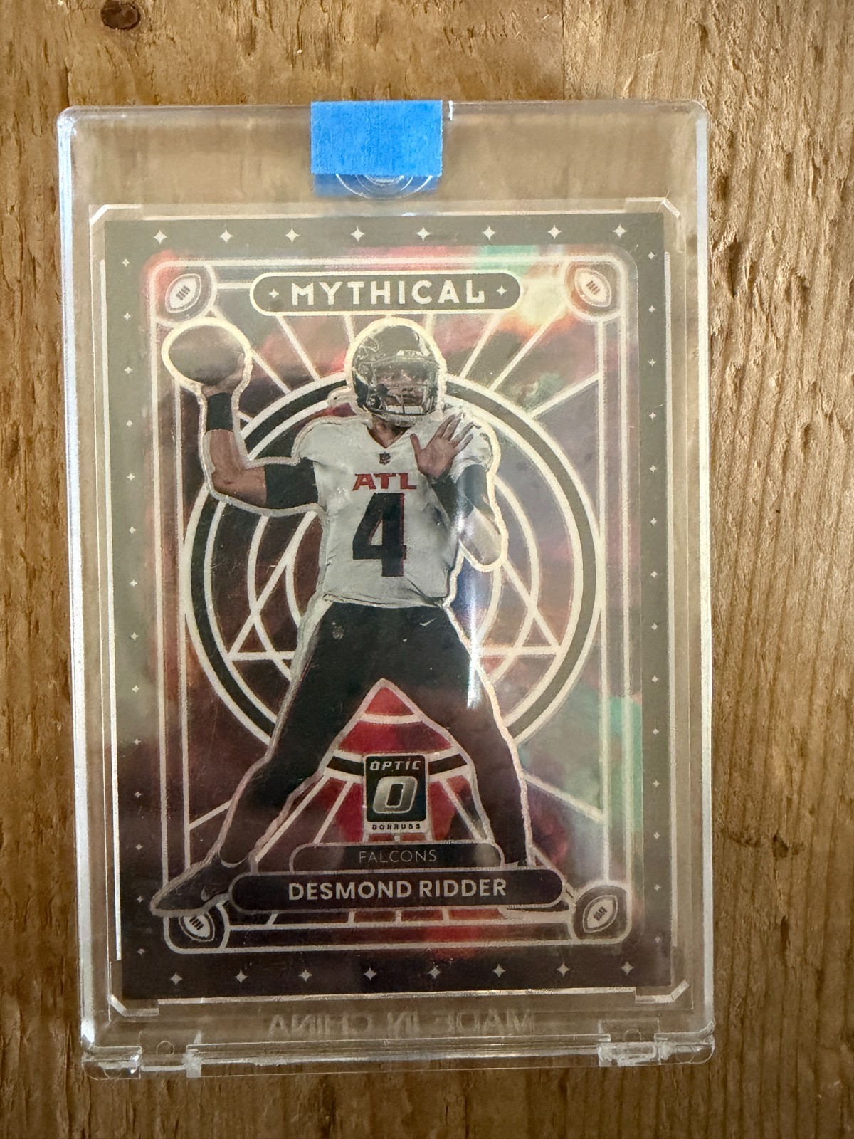 2022 Donruss Optic Football Desmond Ridder Rookie Mythical #M-19 Atlanta Falcons