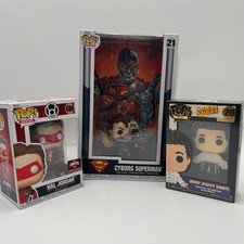 Funko Pop DC Mxed Lot + Seinfeld Pin NEW Lot Of 3 Vinyl Figure