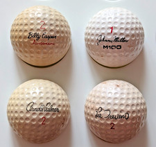 vtg lot - Signature golf balls - Casper - Miller - Palmer - Trevino