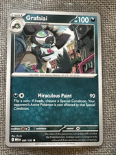 Grafaiai Mega Evolutions #92 common Near Mint Pokemon Card