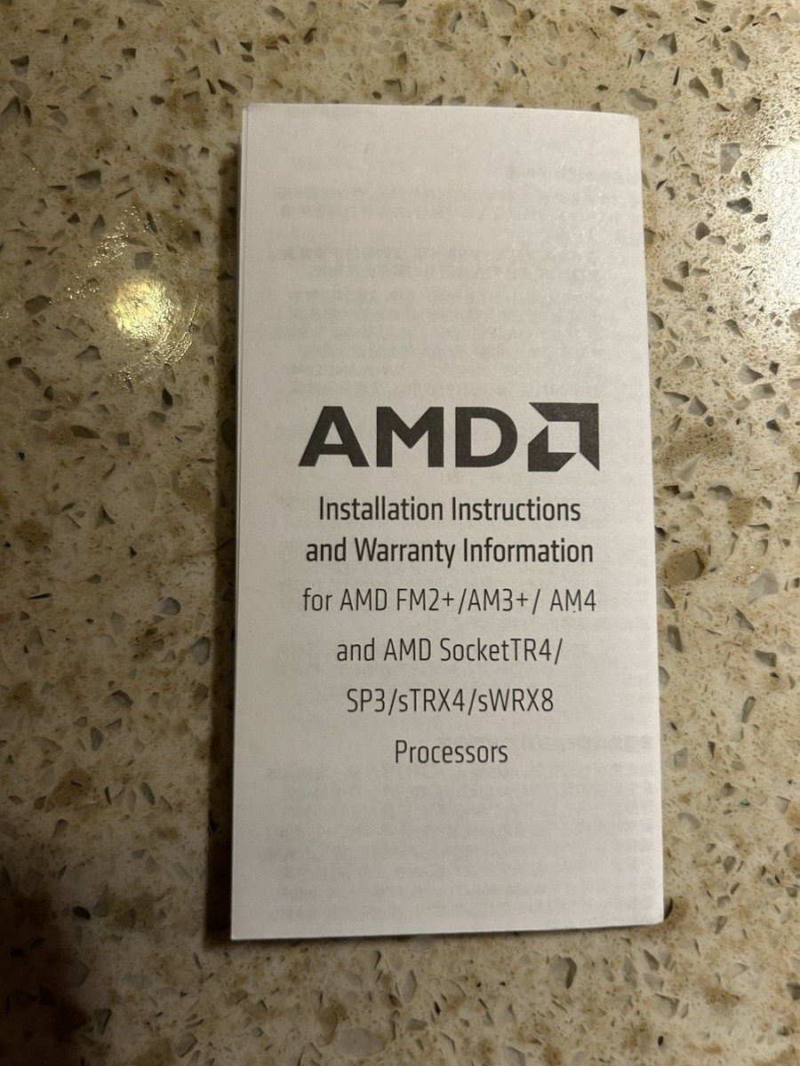 AMD Ryzen 7 5800X3D 8-core, 16-Thread Desktop Processor | eBay