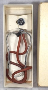 Taylor Tycos Harvey Double Head Stethoscope with Box