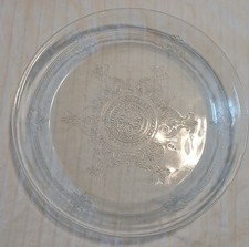 Vintage FIRE-KING Sapphire Blue Philbe 8" Pie Dish Plate 1940s Made in USA