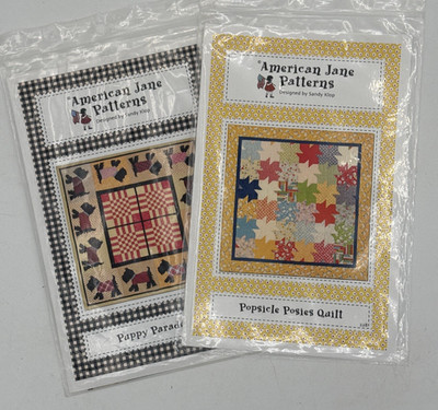 Two Patterns from American Jane Patterns, Popsicle Posies & Puppy Parade, B193