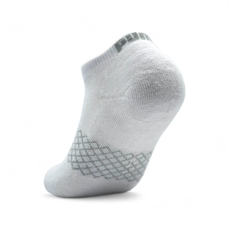 Puma Mujer Corte Bajo Bajo Bajo Tobillo Gris Color Calcetines 6 Pares Foto 3 de 4