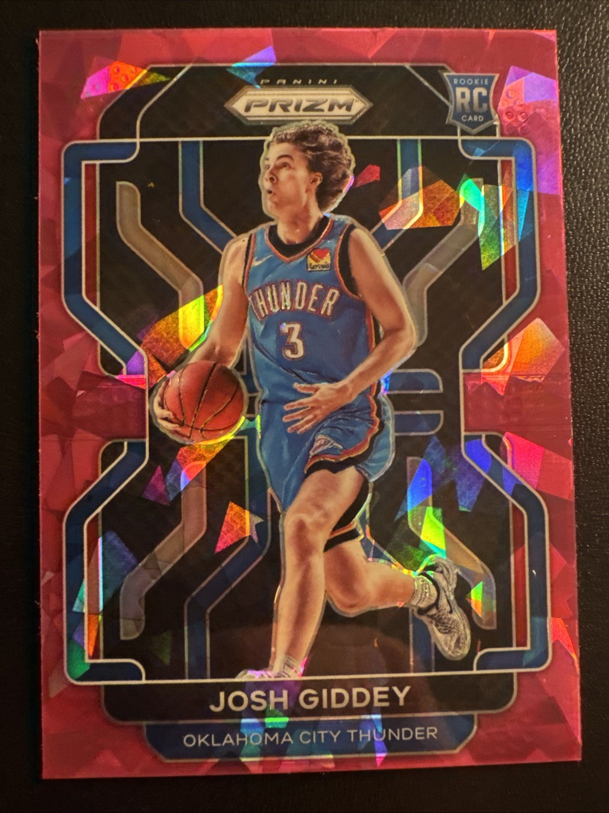 2021-22 Panini Prizm - Josh Giddey #301 Pink Ice Prizm (RC)