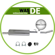 Auspuff Mittelschalldämpfer Citroen C8 & Peugeot 807 - 2.2 inkl. Montagesatz