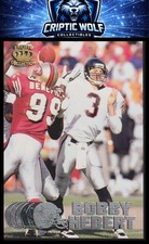 1997 Pacific Crown Collection #23 Bobby Hebert Silver Atlanta Falcons