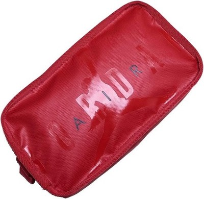 Nike Air Jordan Travel Dopp Kit Clutch Bag Toiletries Bag. Gym Red