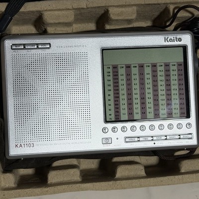 Kaito KA1103 FM Stereo SM MW LW Digital World Receiver SSB With