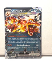 Pokémon TCG Charizard ex Obsidian Flames 125/197 Holo Double Rare Near Mint/Mint on eBay