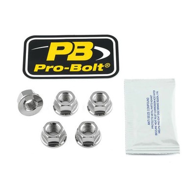 PRO BOLT SS6SPN10 EDELSTAHL KRONENMUTTERN KTM DUKE 790 ABS 2020