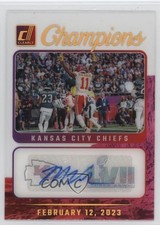 2023 Panini Clearly Donruss Champions /100 Marquez Valdes-Scantling Auto 16wc