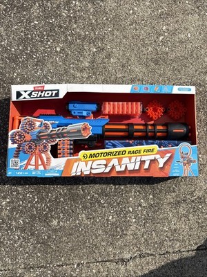 X-Shot Insanity Motorized Rage Fire by ZURU, Air Pocket Technology D...