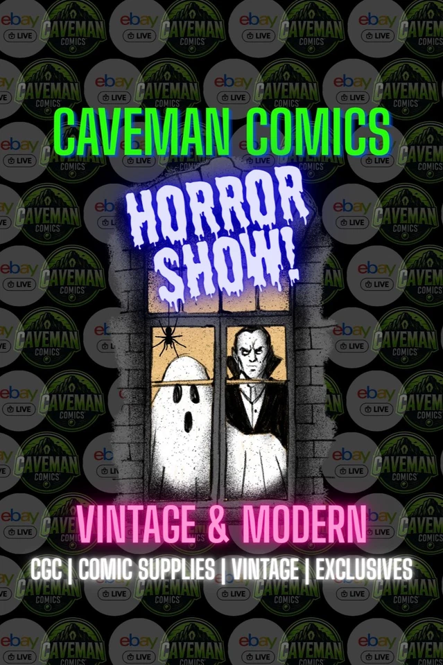 Horror Comic Show! Classic Covers & Modern Mysteries!