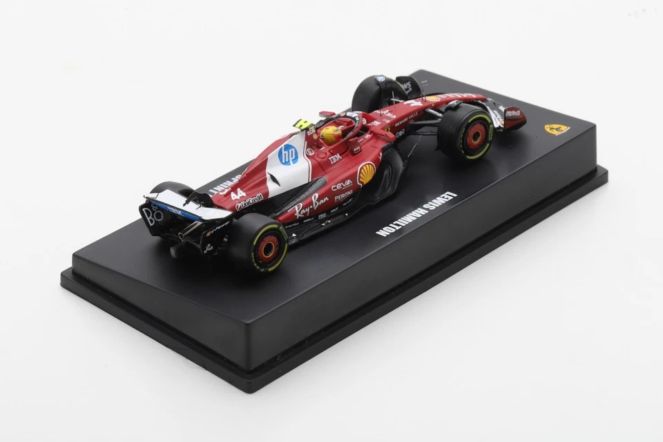 Looksmart LS64025 1/64 Scuderia Ferrari SF-25 Winner China Sprint Race 2025 - Image 2 of 4
