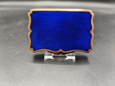 Antica tabacchiera rame e smalto, Enamel tobacco box