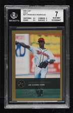 2000 Just Minors Justifiable Gold Francisco Rodriguez #271 BGS 7 0q3