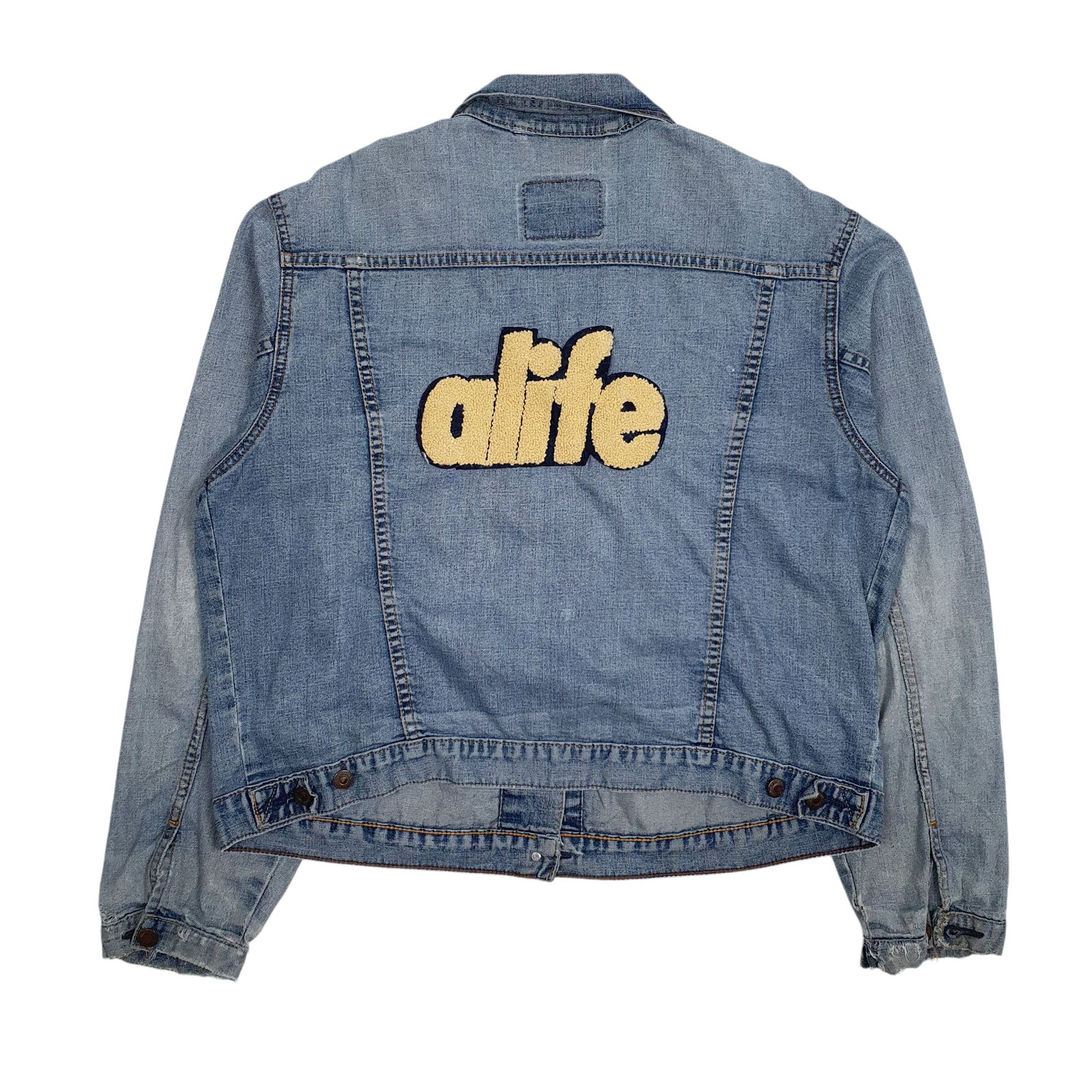 LEVIS Denim Jacket Coat Vintage Signature Womens XL image 3