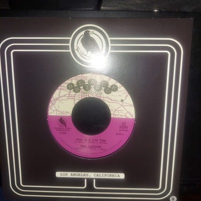 Thee Illusions   Once In A Life Time Blackbird Records 7'' 45 rpm Vinyl
