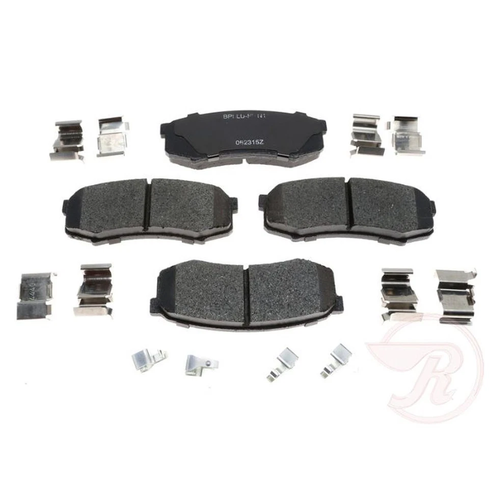 KIT-210513-1854 Raybestos Juego de 4 Ruedas Disco de Freno y Kits de Pastillas Delanteras y Traseras Foto 3 de 4