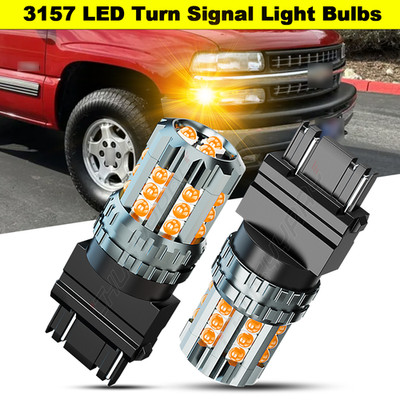 2x 3157 Amber 3000KLED Front Turn Signal Light Bulb for Dodge Ram 1500 2500 3500