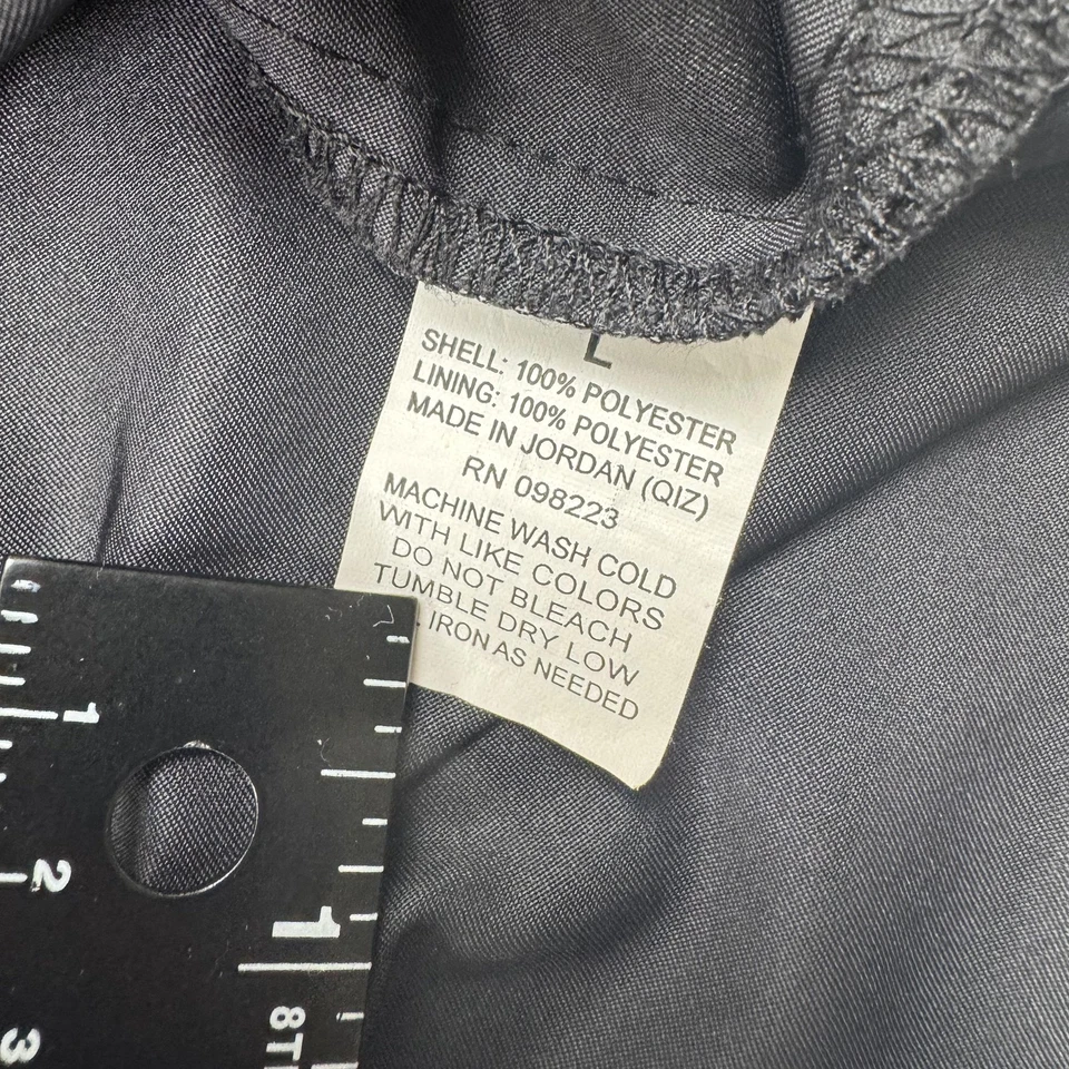 Rawlings Shirt Youth Large Black Gray Short Sleeve 1/4 Zip Baseball Pullover Top - Image 4 of 4