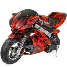 XtremepowerUS Kids Mini Ride On Motorcycle Ga...