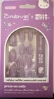 The Crème Shop Hello Kitty Purple Cat Eye Press-On Nails Medium Almond 28pc — photo 1