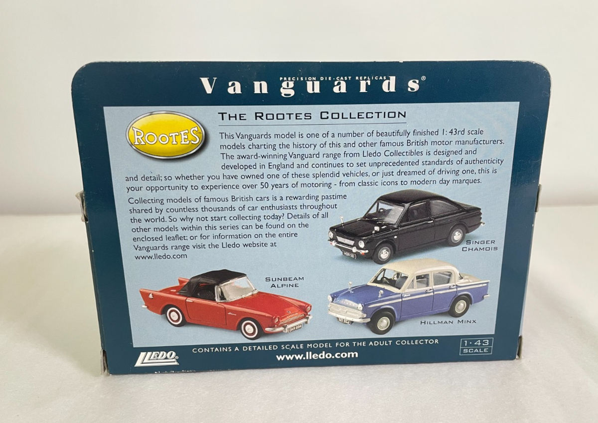 El Kekomóvil: Sunbeam Alpine de Vanguards
